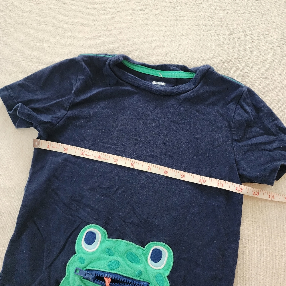 Gymboree frog applique shirt 4t - Picture 6 of 7